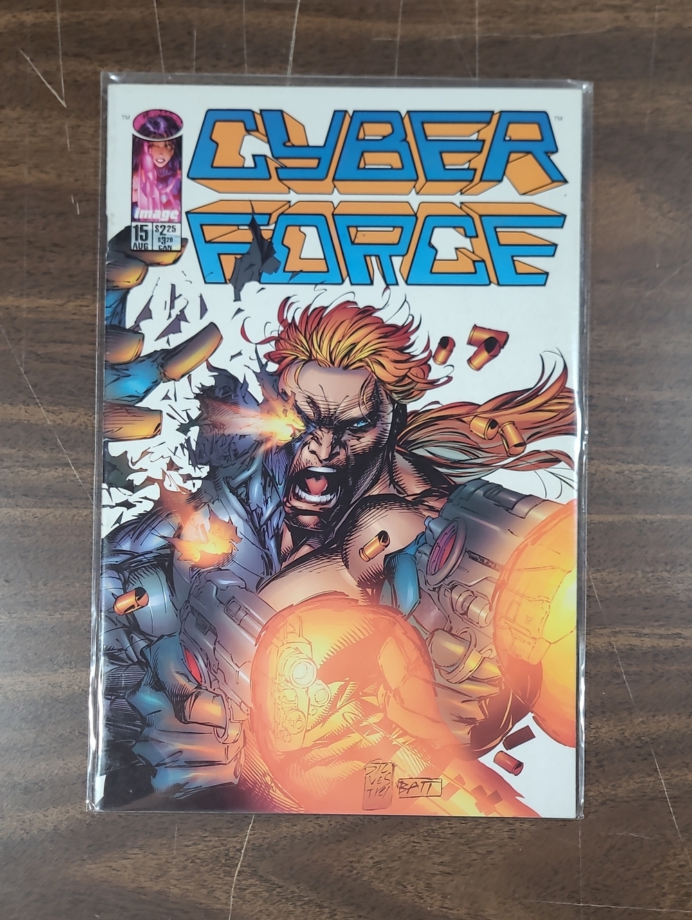 Cyber Force #15 Comic Book - August Bagged